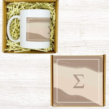 MONOGRAM BEIGE BOX KRAFT 13X135CM