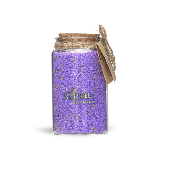 100ml Relaxing Lavender Bath salts sapon