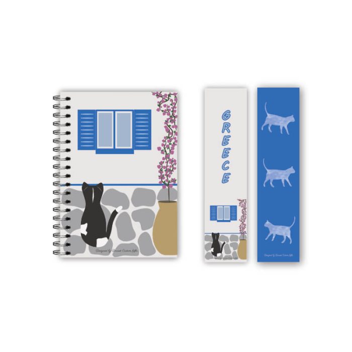 CAT NOTEBOOK BOOKMARKS