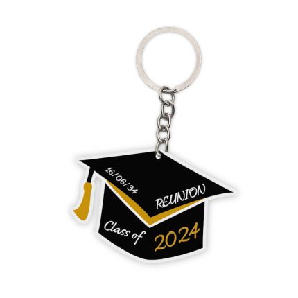 Graduation shaped Keyring
